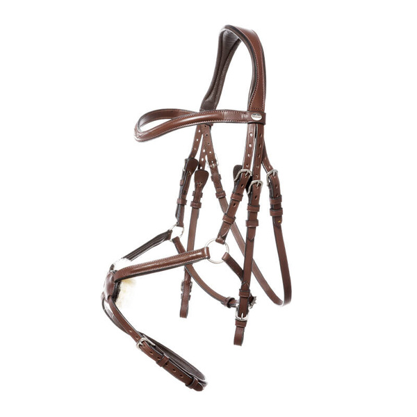 Ogłowie z nachrapnikiem meksykańskim Kavalkade Proline-Diego