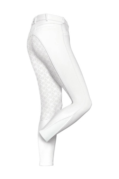 Bryczesy konkursowe z pełnym lejem silikonowym Fair Play MELROSE