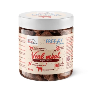 Liofilizowane mięso cielęce dla psa Syta Micha FREEZY Pure