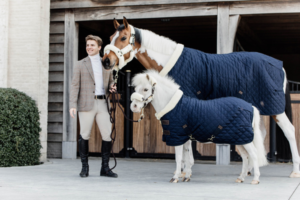 Derka stajenna dla kucyków Kentucky Horsewear Show Rug 160g