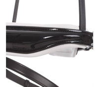 czarny/biały/lakierowany nachrapnik