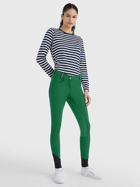 Bryczesy damskie z silikonowym pełnym lejem TOMMY HILFIGER EQUESTRIAN Style - JESIEŃ/ZIMA 2022