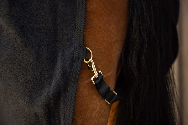 Derka polarowa z kapturem Kentucky Horsewear Fleece Rug with Neck