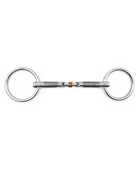 Wędzidło zwykłe FAGER Oliver Sweet Iron Bradoon - podwójnie łamane