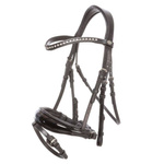 Ogłowie z nachrapnikiem szwedzkim Kavalkade Charlotte