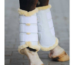 Ochraniacze ujeżdżeniowe z futrem Kavalkade Show