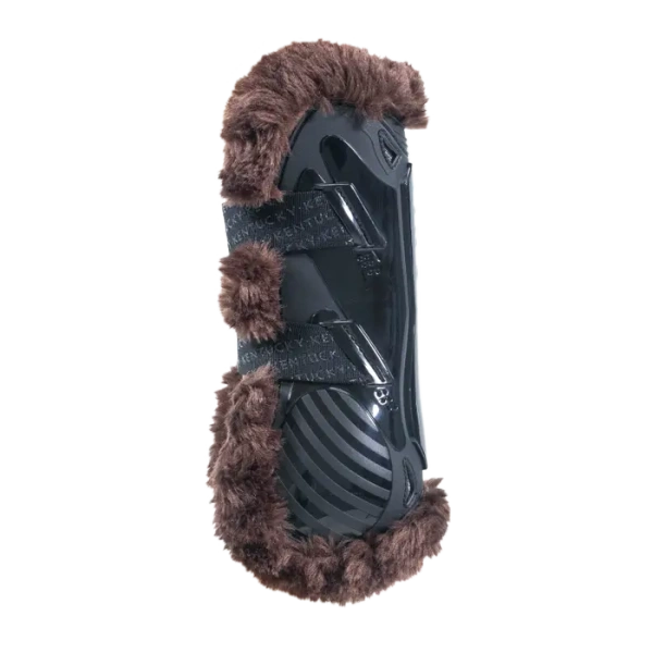 Ochraniacze przednie z futrem Kentucky Horsewear Bamboo Elastic