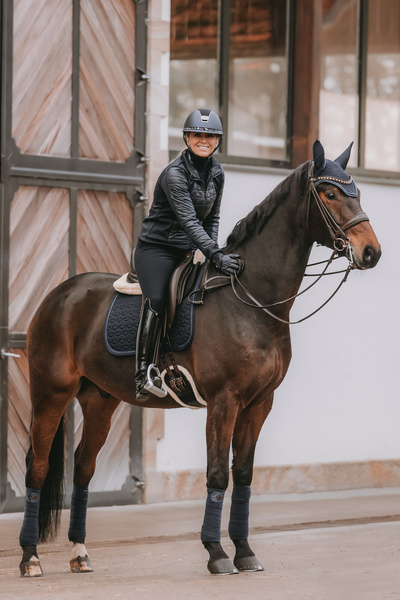 Nauszniki klasyczne Kentucky Horsewear Glitter Band