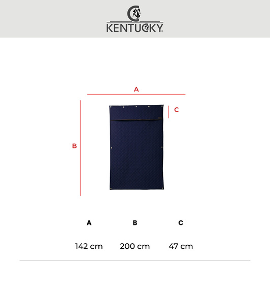 Kurtyna na boks Kentucky Horsewear Stable Curtain