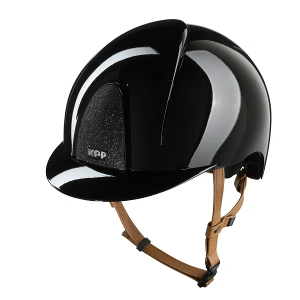 Kask jeździecki KEP Italia Smart Nova Polish Black/Beige Star Black