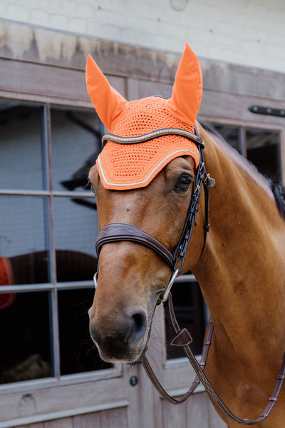 Nauszniki klasyczne Kentucky Horsewear Diamond Rope