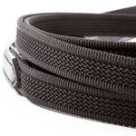 Wodze ogumowane bez stoperów Kavalkade - szerokość 16 mm