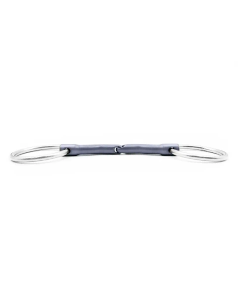 Wędzidło zwykłe FAGER Jasmine Titanium Bradoon - pojedynczo łamane