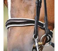 czarny/biały/lakierowany nachrapnik