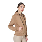 Bluza damska z kapturem Equestro Monogram 