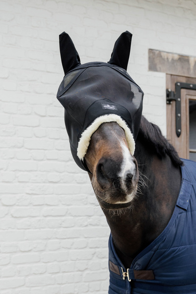 Maska przeciw owadom z futerkiem Kentucky Horsewear Skin Friendly