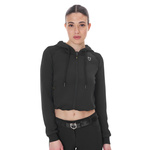 Bluza damska z kapturem Equestro Cropped Hoodie