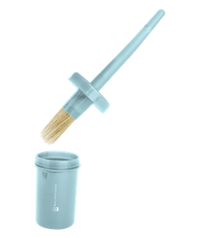 Pędzelek do kopyt z pojemniczkiem Waldhausen