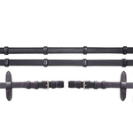 Wodze skórzane ze stoperami i naciągiem gumowym Schockemöhle Sports