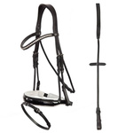 Ogłowie anatomiczne z lakierowanym nachrapnikiem szwedzkim ANKY®