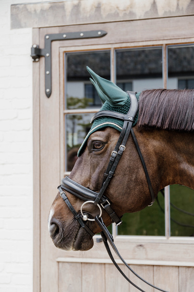 Nauszniki klasyczne Kentucky Horsewear Diamond Rope