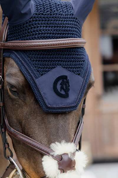Nauszniki klasyczne Kentucky Horsewear 3D Logo