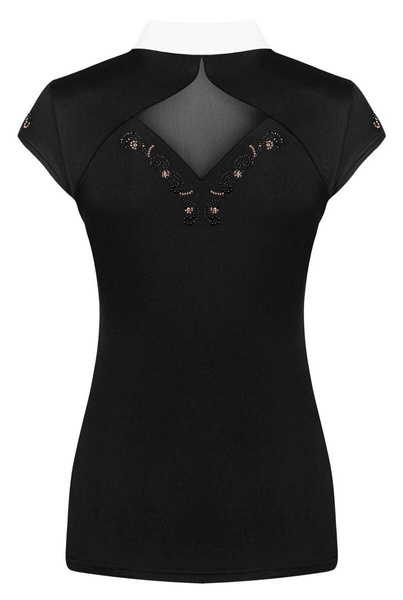 Koszulka konkursowa z krótkim rękawem Fair Play Cathrine Rosegold SL