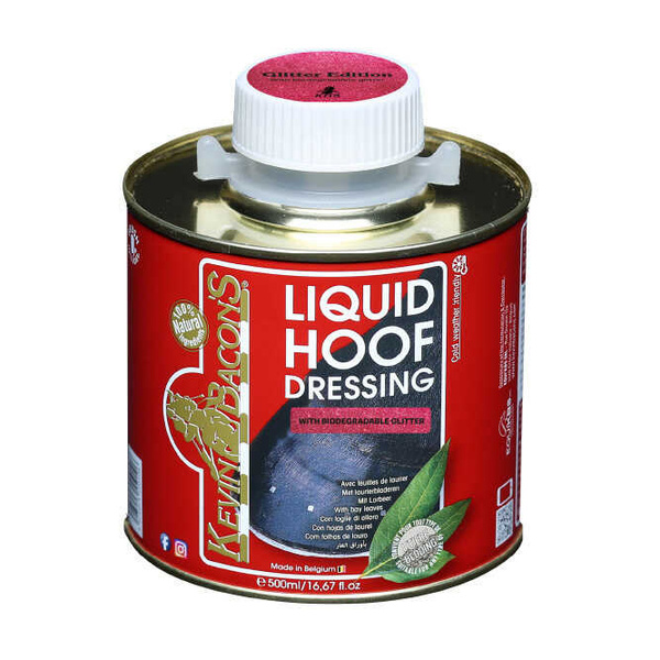 Olej do kopyt z brokatem KEVIN BACON'S Hoof Dressing Glitter