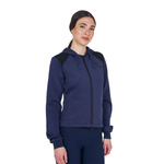 Bluza damska z kapturem Equestro Cropped Hoodie