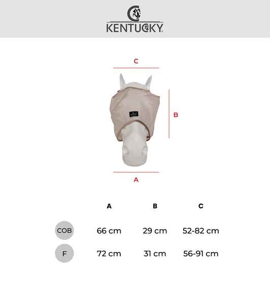 Maska przeciw owadom Kentucky Horsewear Classic