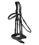 Ogłowie z nachrapnikiem szwedzkim Waldhausen X-Line Concept