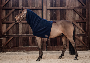 Kaptur osuszający dla konia Kentucky Horsewear Heavy Fleece Horse Scarf