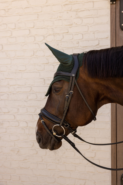 Nauszniki wyciszające Kentucky Horsewear Velvet Mini Pearls