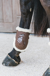 Ochraniacze tylne z futrem Kentucky Horsewear Vegan Sheepskin Elastic