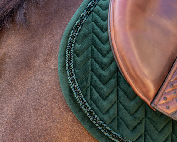Czaprak wszechstronny Kentucky Horsewear Velvet Mini Pearls
