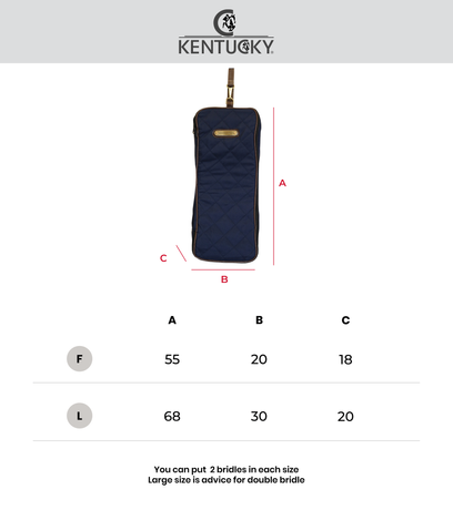 Pokrowiec na ogłowie Kentucky Horsewear Bridle Bag