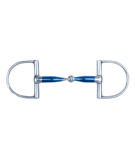 Wędzidło D-ring Waldhausen Sweet Iron - pojedynczo łamane