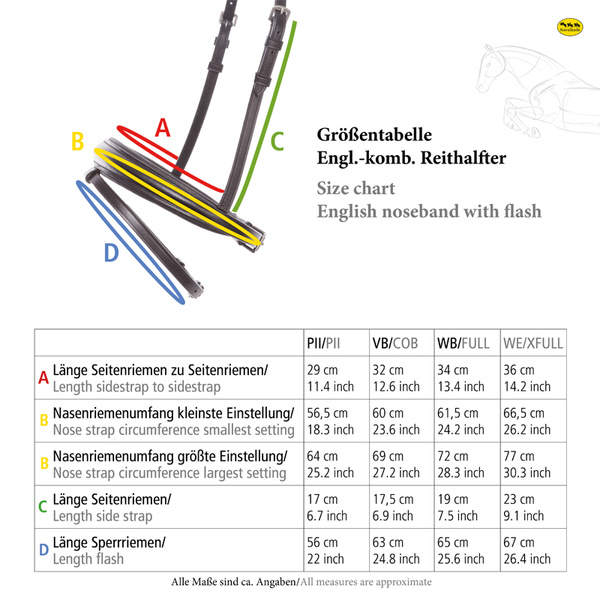 Ogłowie bezwędzidłowe Kavalkade Light