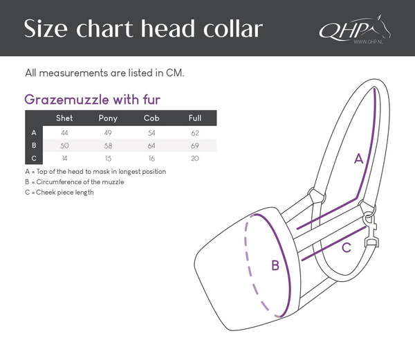 Kaganiec dla konia z futrem QHP