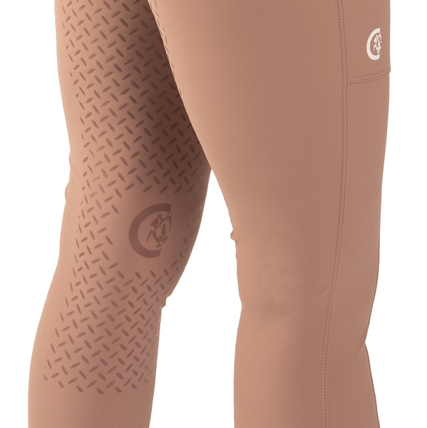 Damskie legginsy jeździeckie z pełnym lejem silikonowym Kentucky Ridingwear Riding Legging Classic