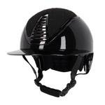 Kask jeździecki z szerokim daszkiem QHP Memphis Polo