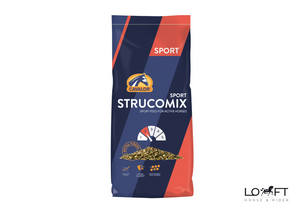 Wysokowłókniste musli dla koni sportowych z wrażliwym układem pokarmowym Cavalor Strucomix Sport