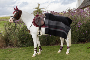 Derka polarowa Kentucky Horsewear Heavy Fleece Rug Square Stripes