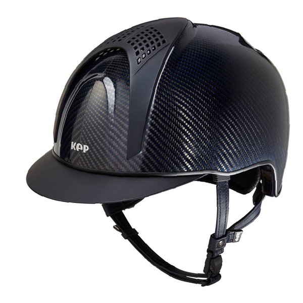 Kask KEP Italia E-light Shine Black and Blue - 2 Blue Matt Inserts M (51-58)