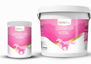 Witaminy dla młodych koni HorseLine GrowUp Vital