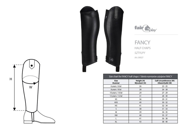 Czapsy młodzieżowe Fair Play Fancy