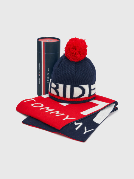 Czapka zimowa TOMMY HILFIGER EQUESTRIAN Beanie Ride