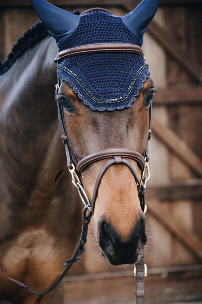 Nauszniki wyciszające Kentucky Horsewear Wellington Stone & Pearl