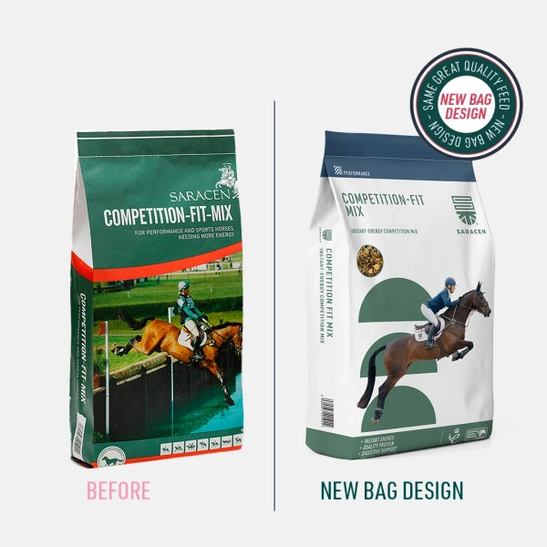 Musli wysokoenergetyczne dla koni sportowych SARACEN Competition Fit Mix 20kg