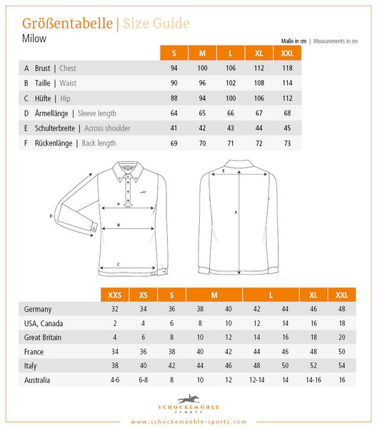 Koszulka konkursowa męska Schockemöhle Sports Milow